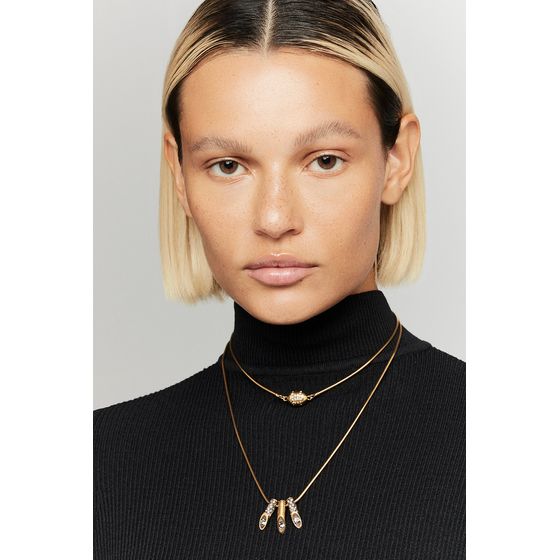 Colar Longo Style Ouro Vintage